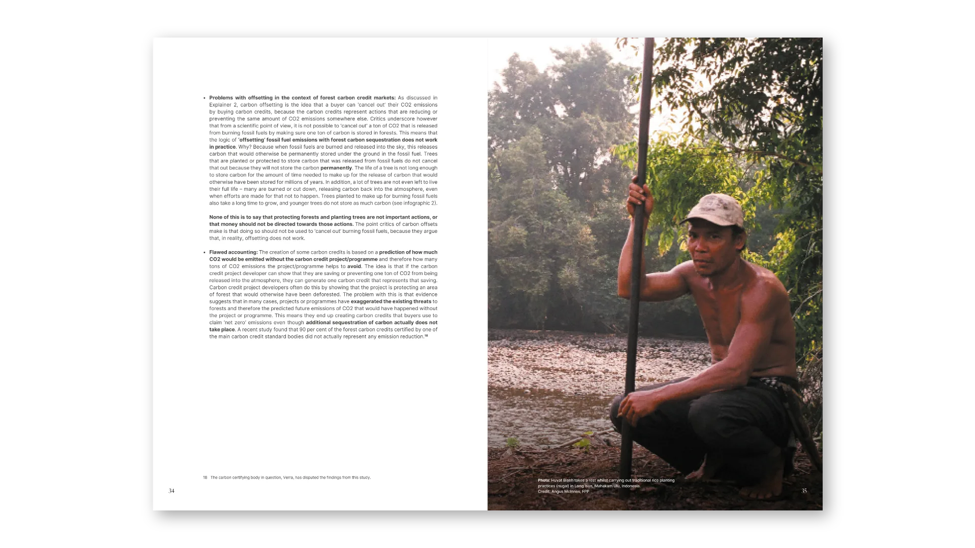 Problems with offsetting: full-page photography, Long Isun