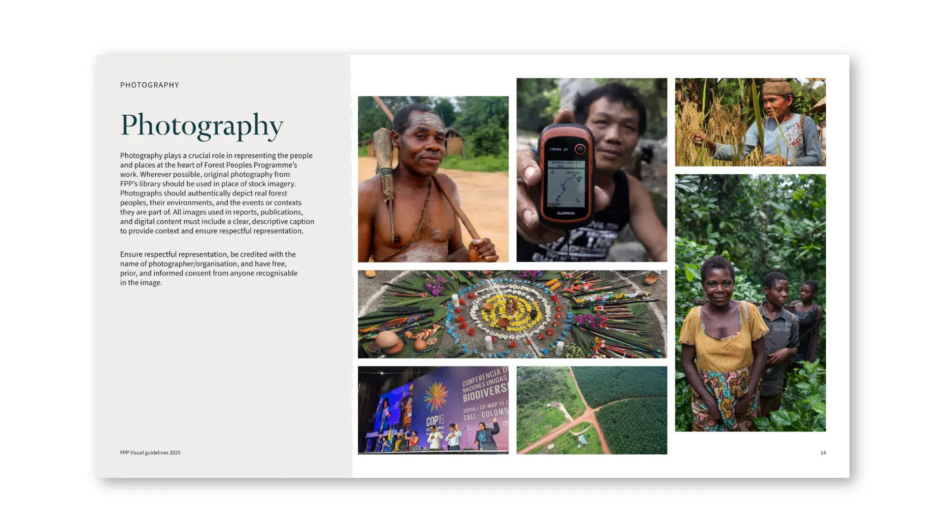 Photography standards: authentic, credited, consent-led imagery
